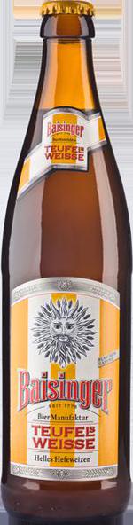 Baisinger Teufels Weisse Helles Hefeweizen image