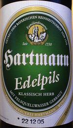 Hartmann Edelpils image