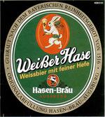Hasen-bräu Weissbier Hase (Hefe) image