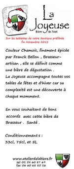 Joyeuse Bière de Noël image