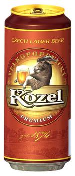 Bière tchèque Kozel Svetly blonde