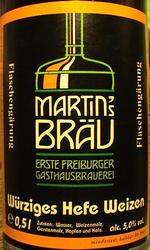 Martin's Bräu Würziges Hefe Weizen image