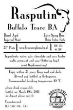 Rasputin Buffalo Trace Ba image