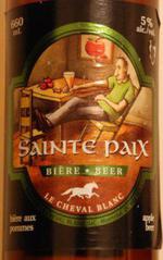 Sainte Paix Bière aux Pommes image