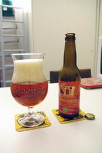 Soyeuse Bière Ambrée à la Framboise image
