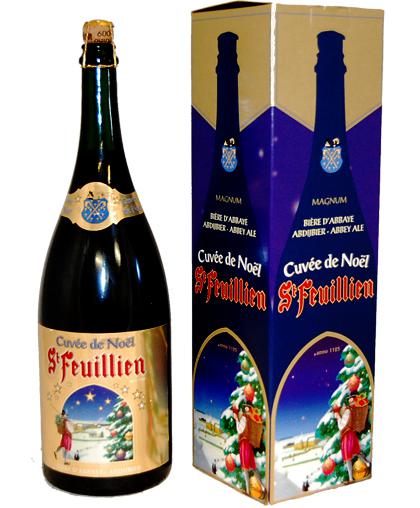 Coffret cadeau St-Feuillien Cuvée de Noël - Brasserie Saint-Feuillien